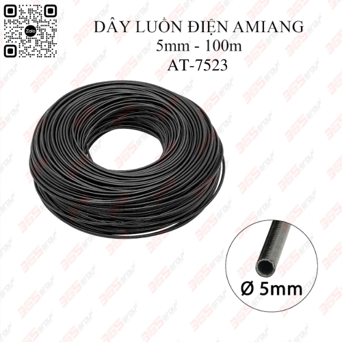 DÂY LUỒN ĐIỆN AMIANG 5MM (100M) AT-7523